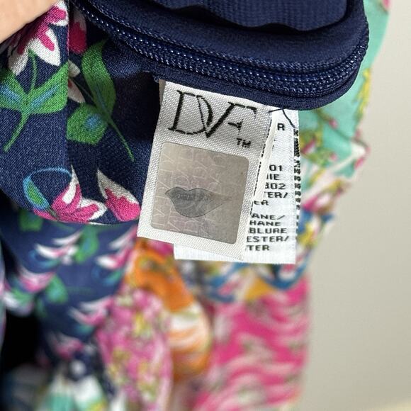 DIANE VON FURSTENBERG Rare Amabelle Flower Power Silk Maxi Dress Size 6 EUC - Picture 9 of 11